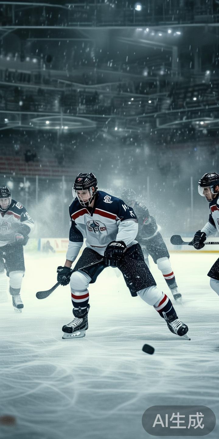 冰球突破冰：探索冰上运动的极限、魅力与精彩瞬间